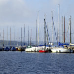 Boote im Hafen des Yacht-Club Müggelsee e.V.